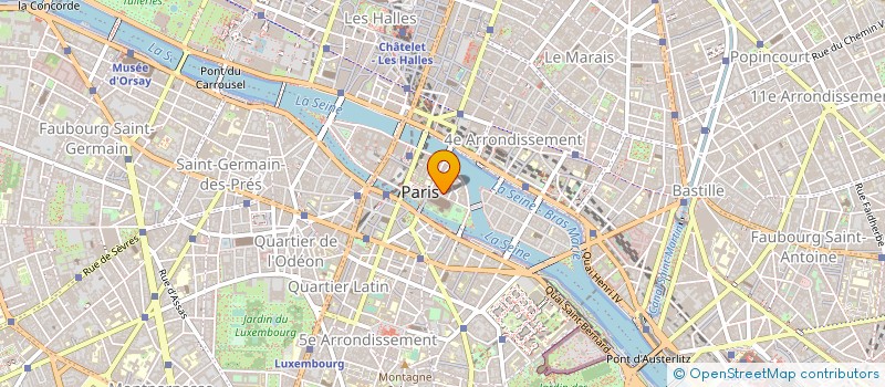 localisation de l'entreprise CENTRE INFORM. DOCUMENT. RELIGIEUSES à PARIS