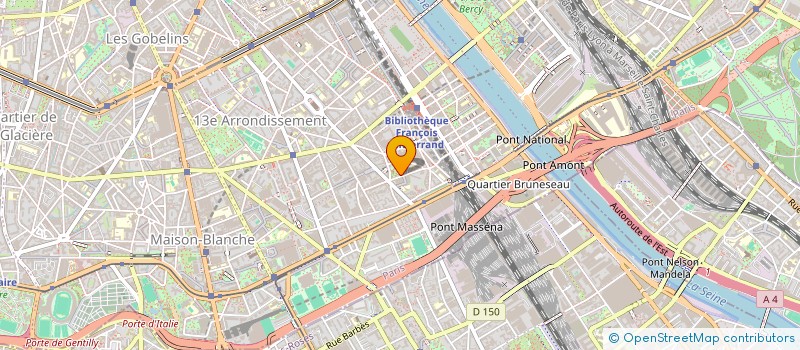 localisation de l'entreprise CENTRE INFORMATION DOCUMENT JEUNESSE à PARIS