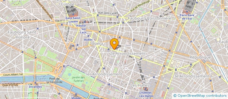 localisation de l'entreprise CENTRE INFORMATION ET D'ACTION SOCIALE à PARIS