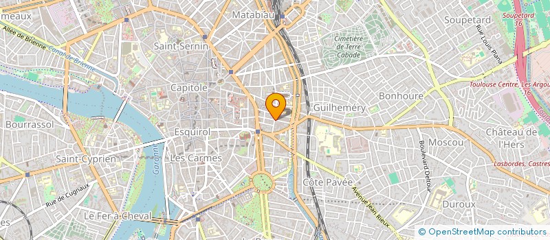 localisation de l'entreprise CENTRE INFORMATION HABITAT - MP à TOULOUSE