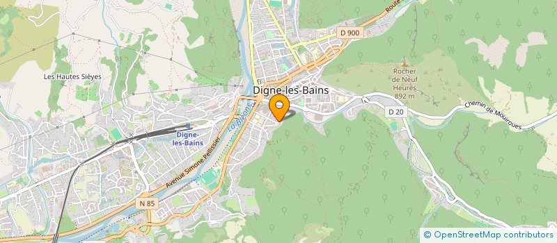 localisation de l'entreprise CENTRE INFORMATION SUR DROITS DES FEMMES à DIGNE-LES-BAINS