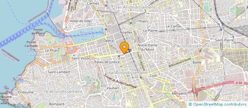 localisation de l'entreprise CENTRE INFORMATIQUE DU LOGEMENT POUR LA LOCATION, LA GESTION ET COMMERCIALISATION à MARSEILLE