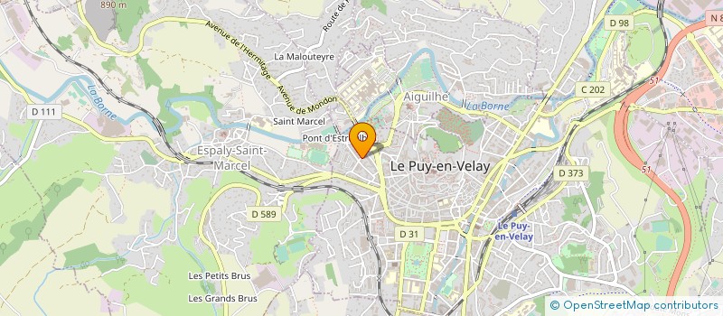 localisation de l'entreprise CENTRE INITIATION DENTELLE DU PUY à LE PUY-EN-VELAY
