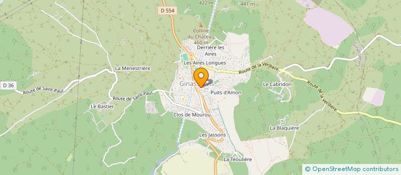 localisation de l'entreprise CENTRE INSEMINATION ARTIFICIEL PROVENCE à RIANS