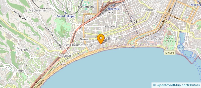 localisation de l'entreprise CENTRE INTER FORMATION EUROPEENNE à NICE