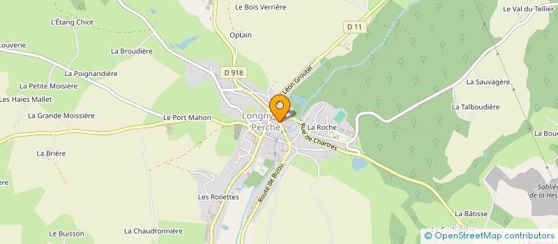 localisation de l'entreprise CENTRE INTERC ACTION SOCIALE PAYS LONGNY à LONGNY LES VILLAGES