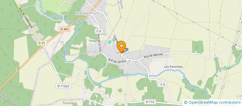 localisation de l'entreprise CENTRE INTERCOMMUNAL D'ACTION SOCIALE à BEAUTHEIL-SAINTS