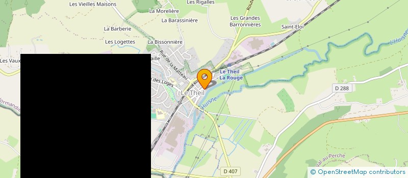 localisation de l'entreprise CENTRE INTERCOMMUNAL D'ACTION SOCIALE à VAL-AU-PERCHE