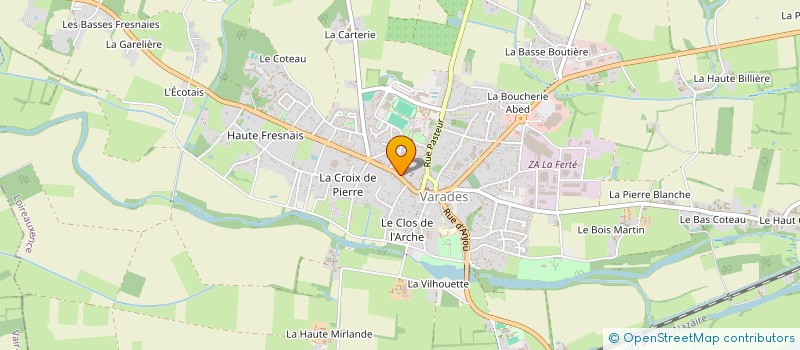 localisation de l'entreprise CENTRE INTERCOMMUNAL D'ACTION SOCIALE DU SECTEUR DE VARADES à LOIREAUXENCE