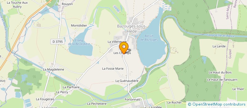 localisation de l'entreprise CENTRE INTERCOMMUNAL D ACTION SOCIALE DU VAL D ILLE à VIGNOC