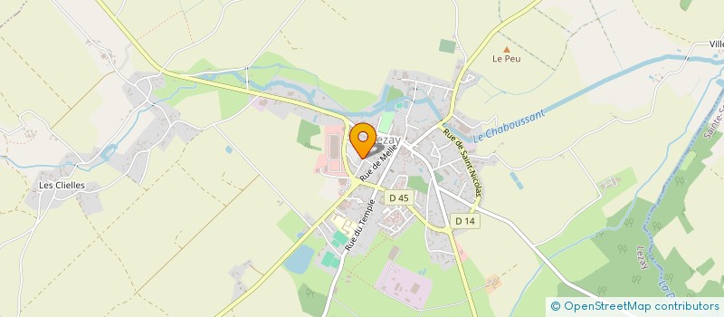 localisation de l'entreprise CENTRE INTERCOMMUNAL D'ACTION SOCIALE MELLOIS EN POITOU à LEZAY