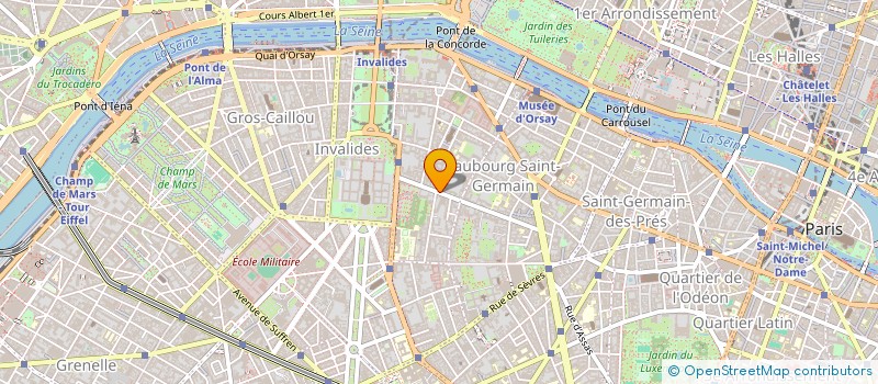localisation de l'entreprise CENTRE INTERMINISTERIEL DE GESTION DES INGENIEURS DES PONTS, DES EAUX ET DES FORETS à PARIS