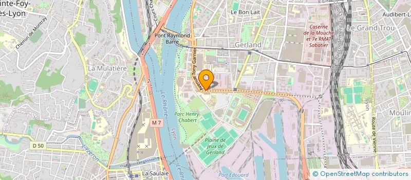 localisation de l'entreprise CENTRE INTERNAT RECH CANCER à LYON