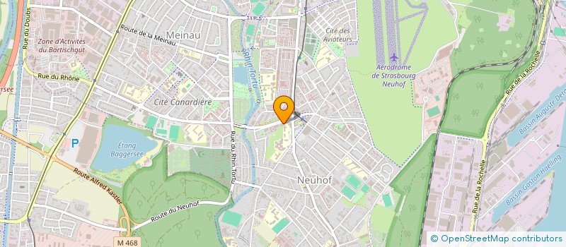 localisation de l'entreprise CENTRE INTERNATIONAL ACTIONS TECHNOLOGIQUES ECONOMIQUES ENERGETIQUES ET ENVIRONNEMENTALES  STRASBOURG