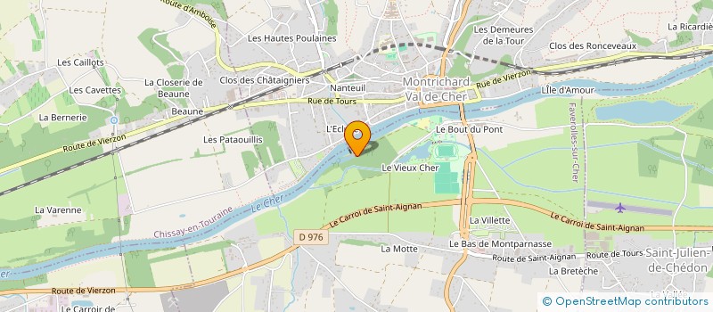 localisation de l'entreprise CENTRE INTERNATIONAL D'AFFAIRES  FAVEROLLES-SUR-CHER