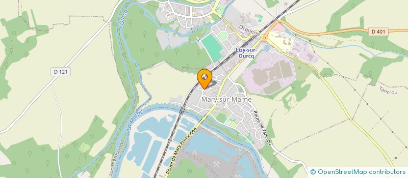 localisation de l'entreprise CENTRE INTERNATIONAL D AIDE HUMANITAIRE  MARY-SUR-MARNE