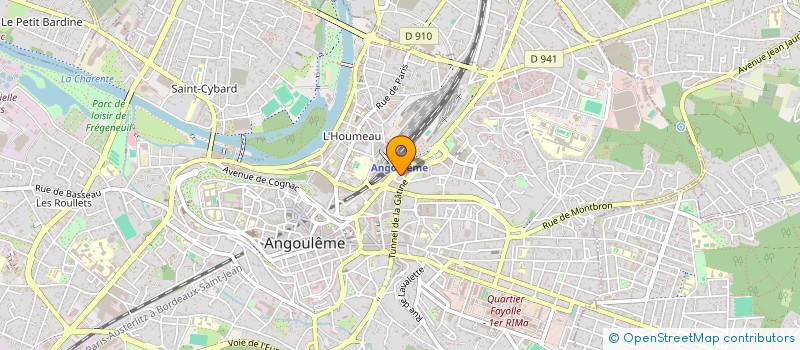localisation de l'entreprise CENTRE INTERNATIONAL DE FORMATION à ANGOULEME