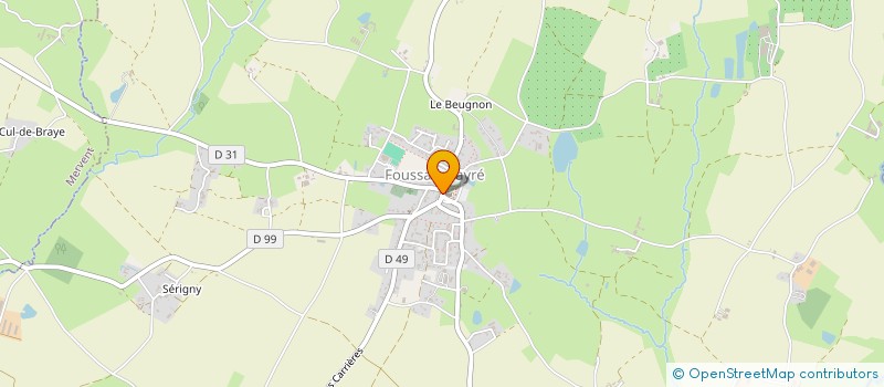 localisation de l'entreprise CENTRE INTERNATIONAL LANGUES ET CULTURES  FOUSSAIS-PAYRE