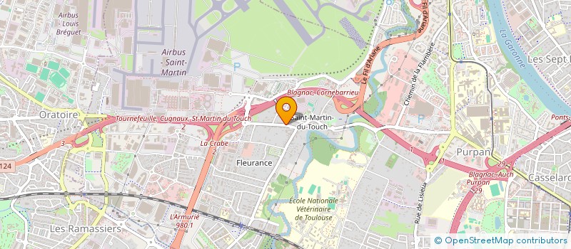 localisation de l'entreprise CENTRE INTERNATIONALE DE DISTRIBUTION à TOULOUSE