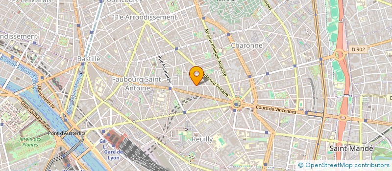 localisation de l'entreprise CENTRE ISO TRADING  PARIS