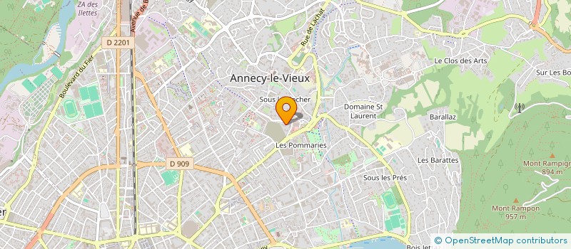 localisation de l'entreprise CENTRE JAPON - ANNECY à ANNECY