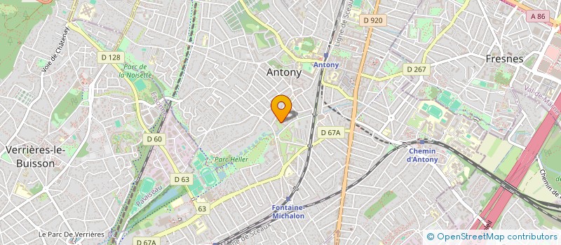 localisation de l'entreprise CENTRE JIGME GYALWAI NYUGU  ANTONY