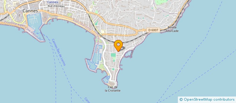 localisation de l'entreprise CENTRE JOUVENCE à CANNES