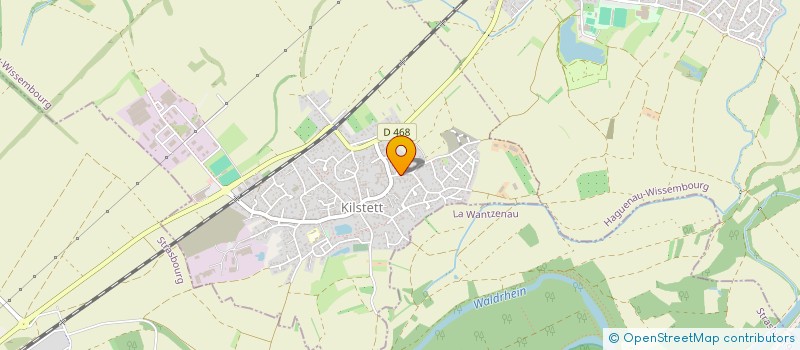 localisation de l'entreprise CENTRE JUDO HERRLISHEIM  KILSTETT