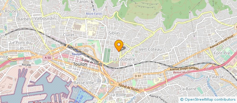 localisation de l'entreprise CENTRE KAPLA NICE  TOULON