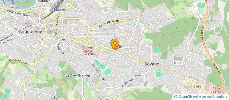 localisation de l'entreprise CENTRE KOEL PERIGUEUX à SOYAUX