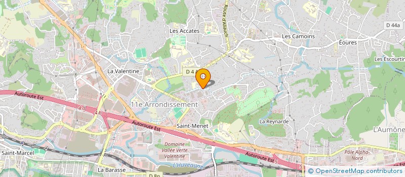 localisation de l'entreprise CENTRE LA MAILLANE à MARSEILLE