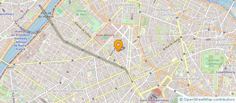 localisation de l'entreprise CENTRE LAPPARENT POUR L'EDUCATION  PARIS