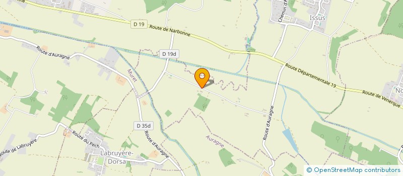 localisation de l'entreprise CENTRE LASER BORDEROUGE  TOULOUSE