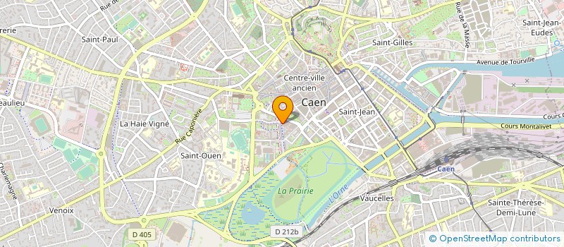 localisation de l'entreprise CENTRE LASER ESTHETIQUE à CAEN