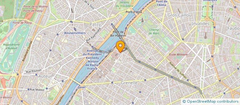 localisation de l'entreprise CENTRE LASER ET ESTHETIQUE PARIS  PARIS