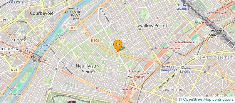 localisation de l'entreprise CENTRE LASER NEUILLY SAINT-JAMES à NEUILLY-SUR-SEINE