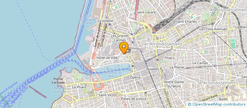 localisation de l'entreprise CENTRE LGBTQIA+ MARSEILLE à MARSEILLE