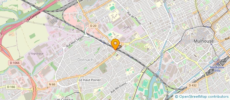 localisation de l'entreprise  CENTRE LGBTQIA+ QUEER STUB  MULHOUSE