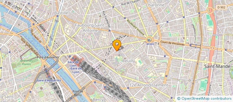 localisation de l'entreprise CENTRE LIAISON INITIAT PROFES SON  PARIS