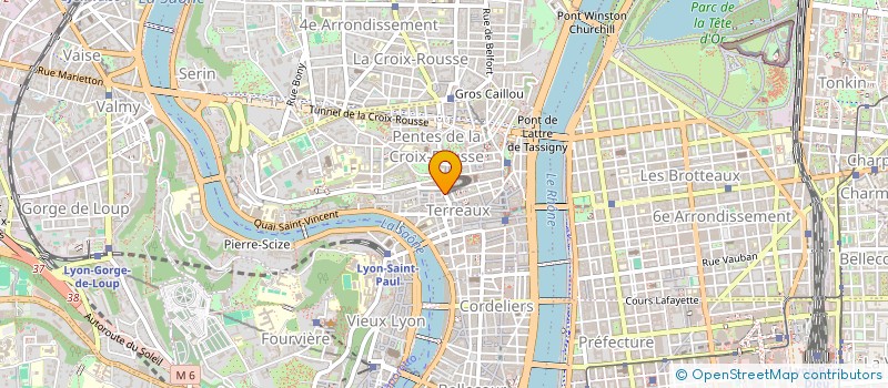 localisation de l'entreprise CENTRE LINGUISTIQUE FRANCO - RUSSE à LYON