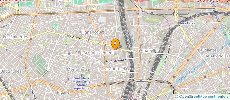 localisation de l'entreprise CENTRE LOGISTIQUE GEO FRANCE  PARIS