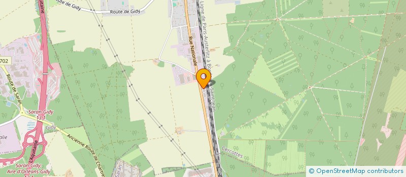 localisation de l'entreprise CENTRE LOIRE POIDS LOURDS à CERCOTTES