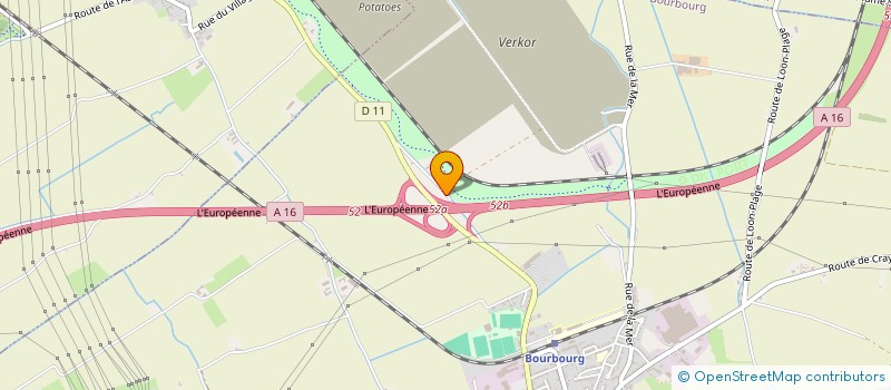 localisation de l'entreprise CENTRE LOISIRS BEKAERT BUVETTE  BOURBOURG