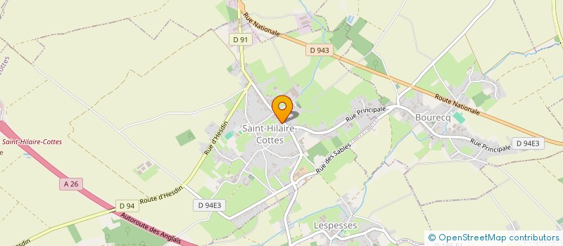 localisation de l'entreprise CENTRE LOISIRS CAMPAGNE LES WARDRECQUES  CAMPAGNE-LES-WARDRECQUES