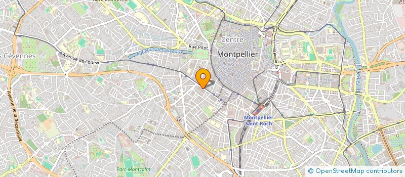 localisation de l'entreprise CENTRE LOISIRS COMPOUYRAN à MONTPELLIER
