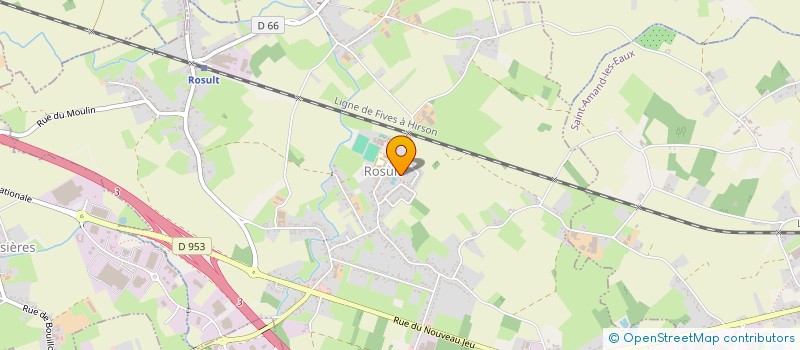 localisation de l'entreprise CENTRE LOISIRS EDUCATIFS & SPORTIFS à ROSULT
