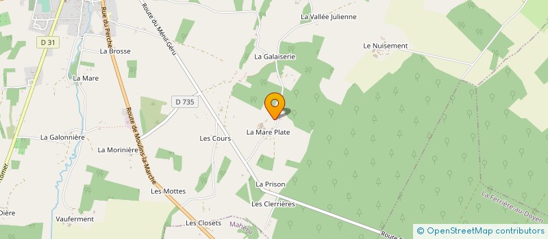 localisation de l'entreprise CENTRE LOISIRS EQUESTRES STE GAUBURGE à STE GAUBURGE STE COLOMBE