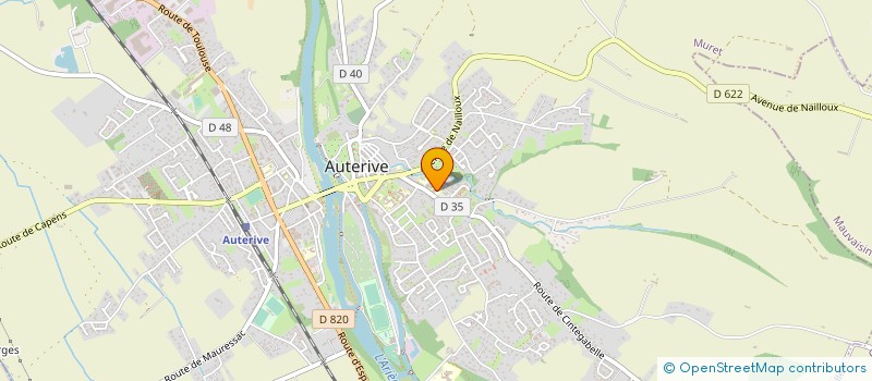 localisation de l'entreprise CENTRE LOISIRS LOUIS SOUILLES AUTERIVE à AUTERIVE