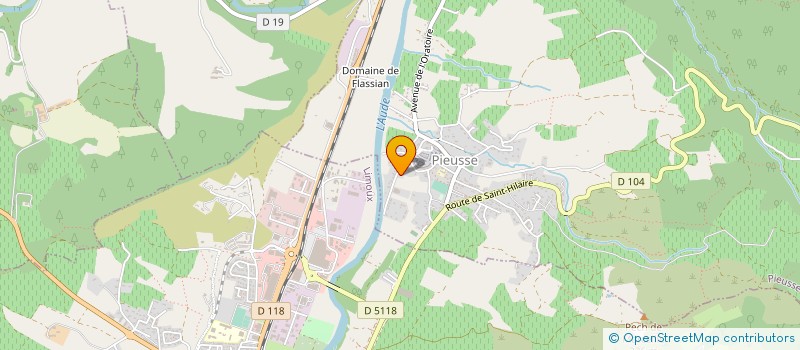 localisation de l'entreprise CENTRE LOISIRS SANS HEBERGEMENT PIEUSSE à PIEUSSE
