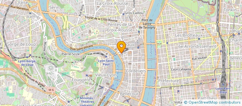 localisation de l'entreprise CENTRE LOISIRS UFCV LYON à LYON